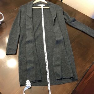 Long cardigan sweater